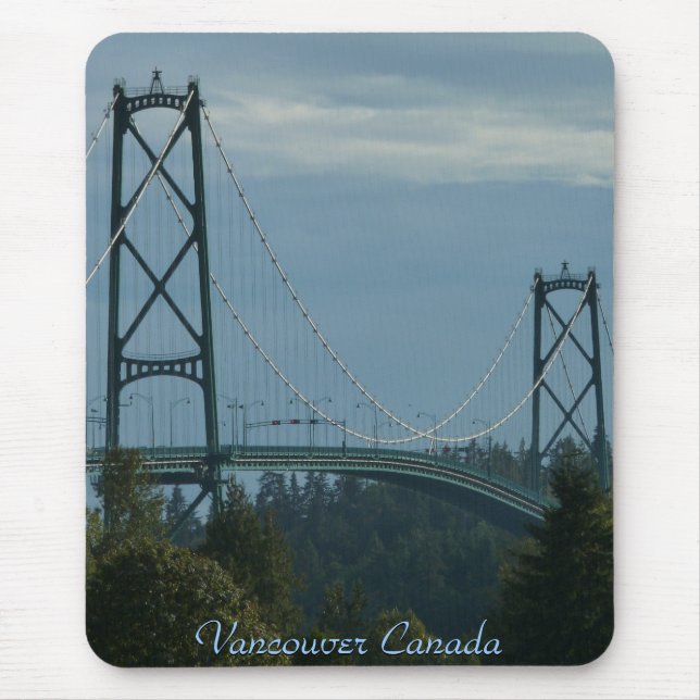 Tapis De Souris Carte de voeux Vancouver Canada Souvenir Vancouver (Devant)