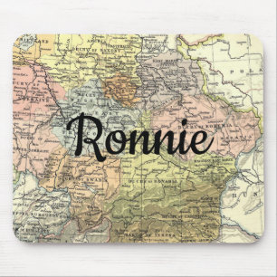 Tapis De Souris Carte des antiquités européennes