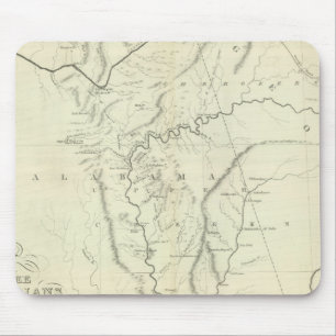 Tapis De Souris Carte des Cherokees