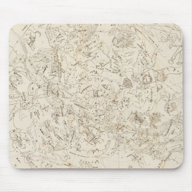 Tapis De Souris Carte des constellations (Devant)