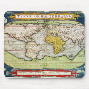 Tapis De Souris Carte dressant une carte monsieur Francis Drake