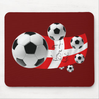 Tapis De Souris Carte du Danemark 2012 les amateurs de football dr