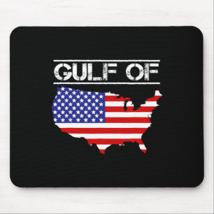 Tapis De Souris Carte Du Golfe Des États-Unis D'Amérique Trump Ame