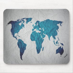 Tapis De Souris Carte du monde