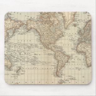 Tapis De Souris Carte du monde 2