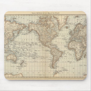 Tapis De Souris Carte du monde 2