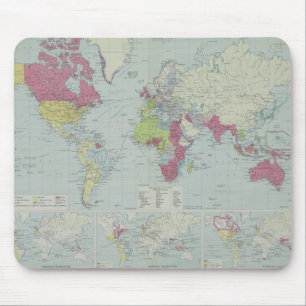 Tapis De Souris Carte du monde 20