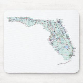 Tapis De Souris Carte d'un état à un autre Mousepad de la Floride