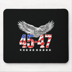 Tapis De Souris Carte électorale Trump Glissement de terrain Carte