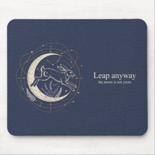 Tapis de souris carte étoilée des phases lunaires