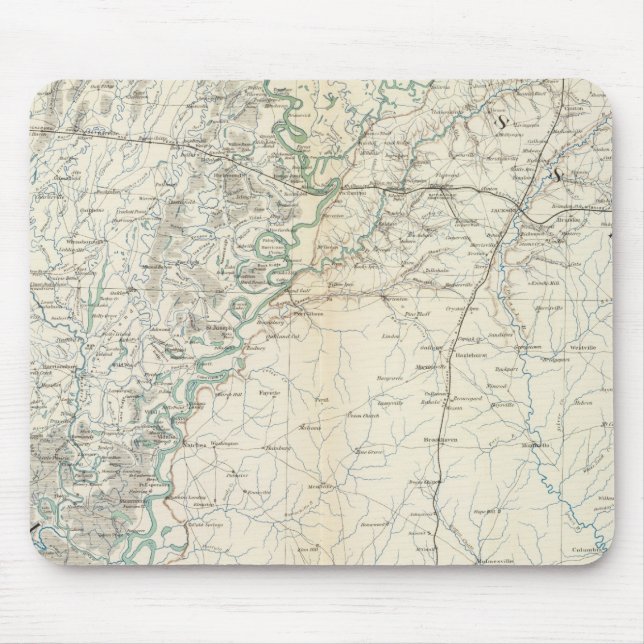 Tapis De Souris Carte Gen XX (Devant)