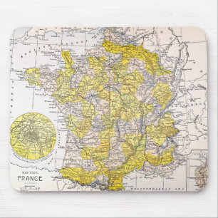TAPIS DE SOURIS CARTE : LA FRANCE