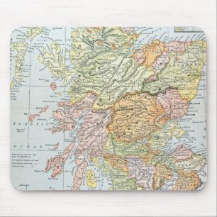 TAPIS DE SOURIS CARTE : L'ECOSSE