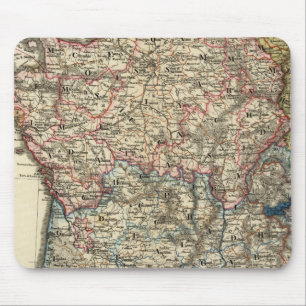 Tapis De Souris Carte linguistique de la France