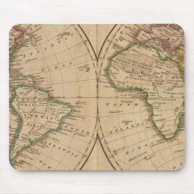 Tapis De Souris Carte mondiale 7 (Devant)
