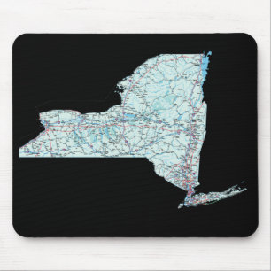 Tapis De Souris Carte Mousepad de New York