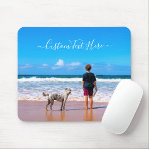 Tapis De Souris Carte photo personnalisée avec vos photos et votre
