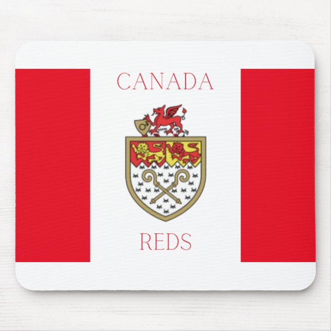 Tapis De Souris Carte postale Canada Reds Wrexham FC (Devant)