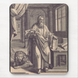 Tapis De Souris Carte Sainte d'Encre Apostolique Saint Marc l'Évan