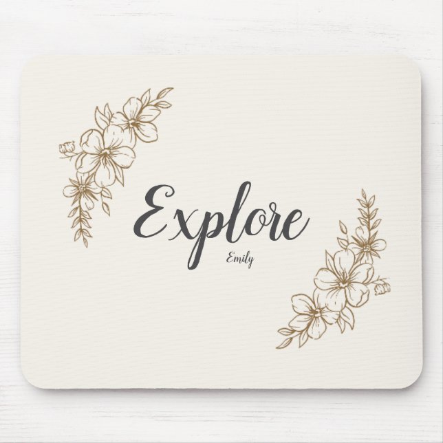 Tapis De Souris Carte souris (Devant)