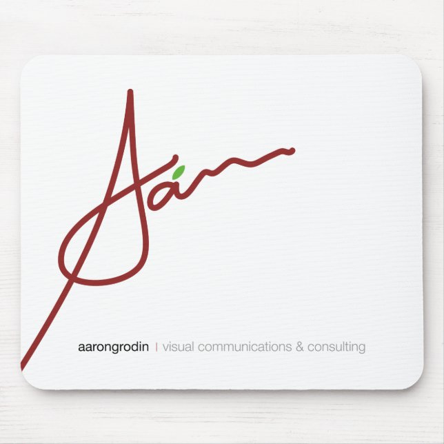 Tapis De Souris Carte souris "Aaron" (Devant)