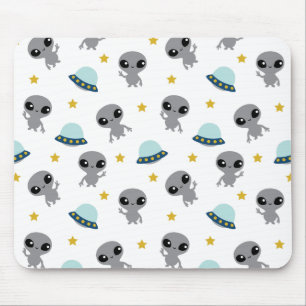 Tapis De Souris Carte souris Alien