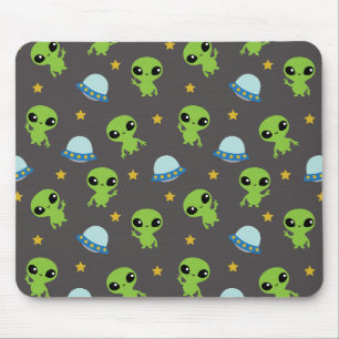 Tapis De Souris Carte souris Alien