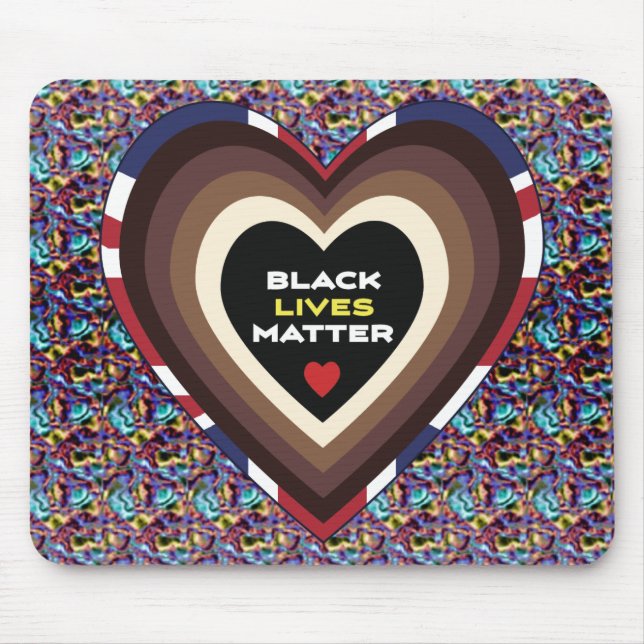Tapis De Souris Carte souris Black Lives Matt (Devant)