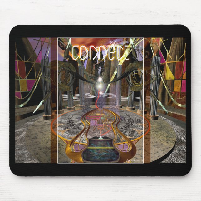 Tapis De Souris Carte souris 'Connect' (Devant)