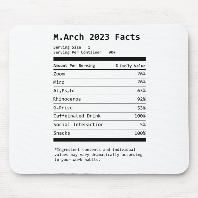 Tapis De Souris Carte souris - Design 2 (Devant)