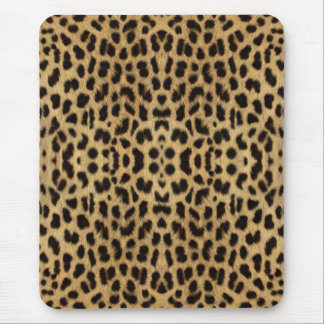 Tapis De Souris Carte souris Empreinte de léopard