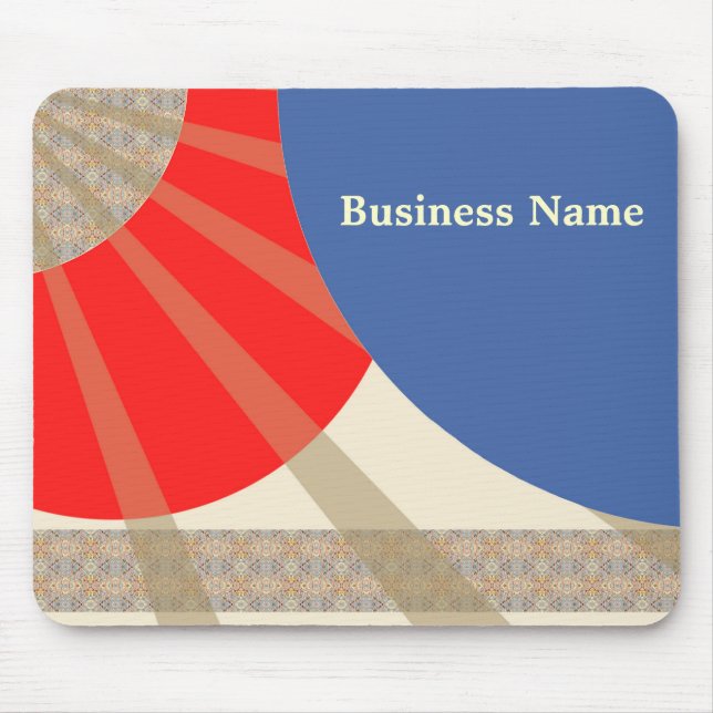 Tapis De Souris Carte souris en mode abstrait (Devant)