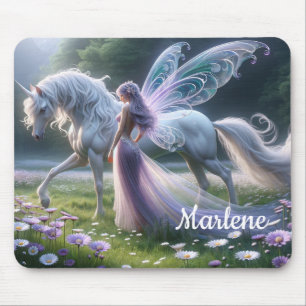 Tapis De Souris Carte souris Imaginaire Unicorn