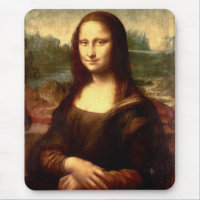 Carte souris Mona Lisa