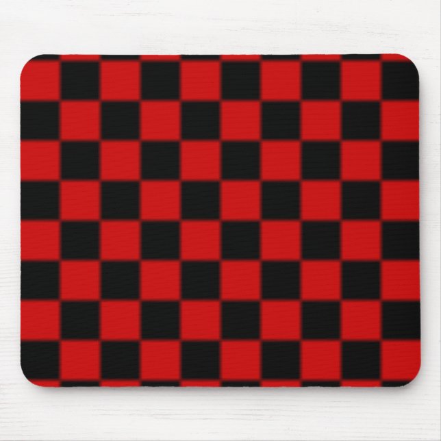 Tapis De Souris Carte souris Motif Checker (Devant)