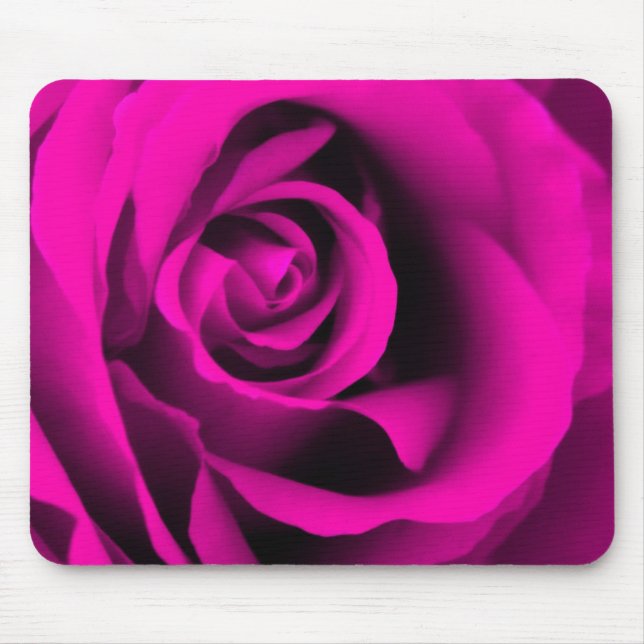 Tapis De Souris Carte souris rose (Devant)