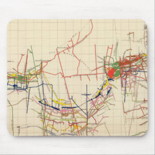 Tapis De Souris Cartes des mines de charbon numéro IV