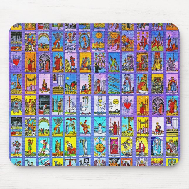 Tapis De Souris Cartes Tarot (Devant)