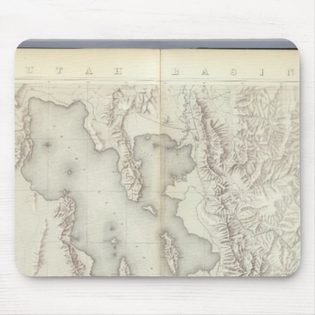 Tapis De Souris Cartes topographiques composites IV (Devant)