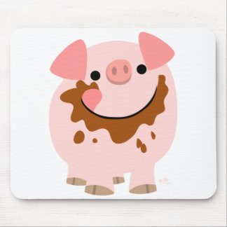 Tapis De Souris Cartographie Chocolat Cochon mousepad