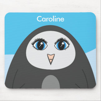 Tapis De Souris Cartographie de mignonne Penguin pour enfants