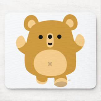 Tapis De Souris Carton affectueux Ours mignon mousepad