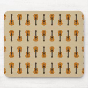 Tapis De Souris Carton simple de guitare acoustique