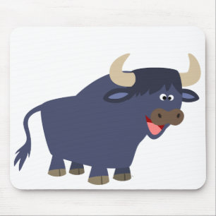 Tapis De Souris Cartoon Bull Mousepad