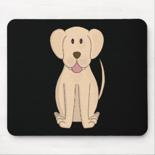 Tapis De Souris Cartoon de chien Extraordinaire Labrador Retriever