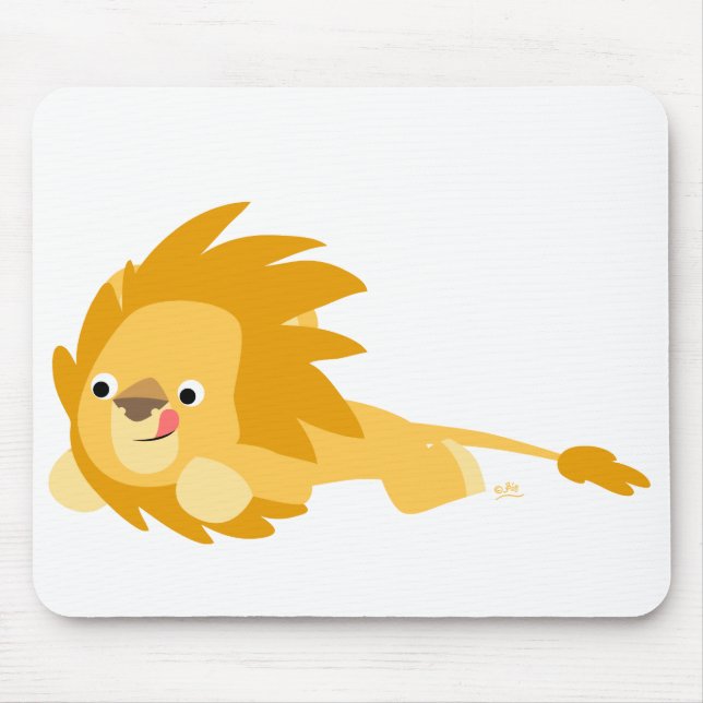 Tapis De Souris Cartoon gonflable Lion mousepad (Devant)