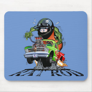 Tapis De Souris Cartoon hot rod