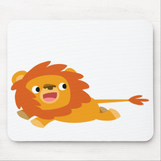 Tapis De Souris Cartoon mignon et rapide Lion Mousepad