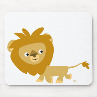 Tapis De Souris Cartoon mignon Marcher Lion Mousepad