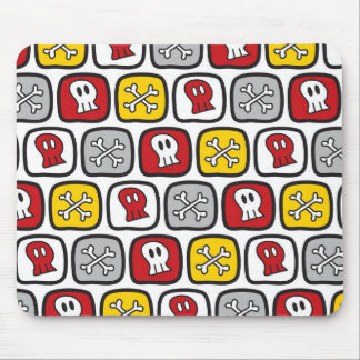 Tapis De Souris Cartoon Pirate / Skeleton Skulls & Bones Fun Kid's
